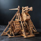DIY Trebuchet, Ancient Siege Model - Wooden 3D Puzzle - 1:48 Rotary Counterweight