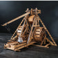 DIY Trebuchet, Ancient Siege Model - Wooden 3D Puzzle - 1:48 Rotary Counterweight