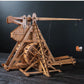 DIY Trebuchet, Ancient Siege Model - Wooden 3D Puzzle - 1:48 Rotary Counterweight