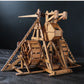 DIY Trebuchet, Ancient Siege Model - Wooden 3D Puzzle - 1:48 Rotary Counterweight
