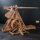 DIY Trebuchet, Ancient Siege Model - Wooden 3D Puzzle - 1:48 Rotary Counterweight
